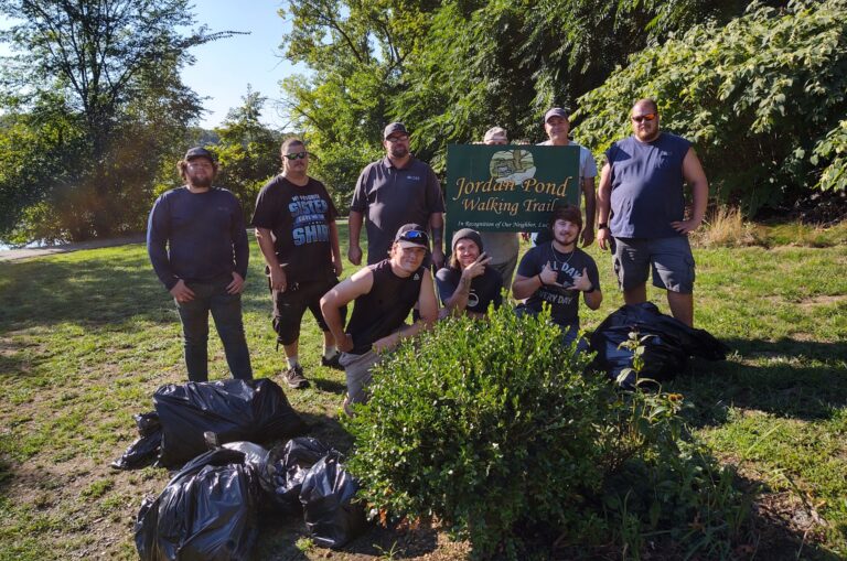 Mechanical-Jordan Pond Clean Up - Becky Snyder - the solution - volunteering - team - heart and sol